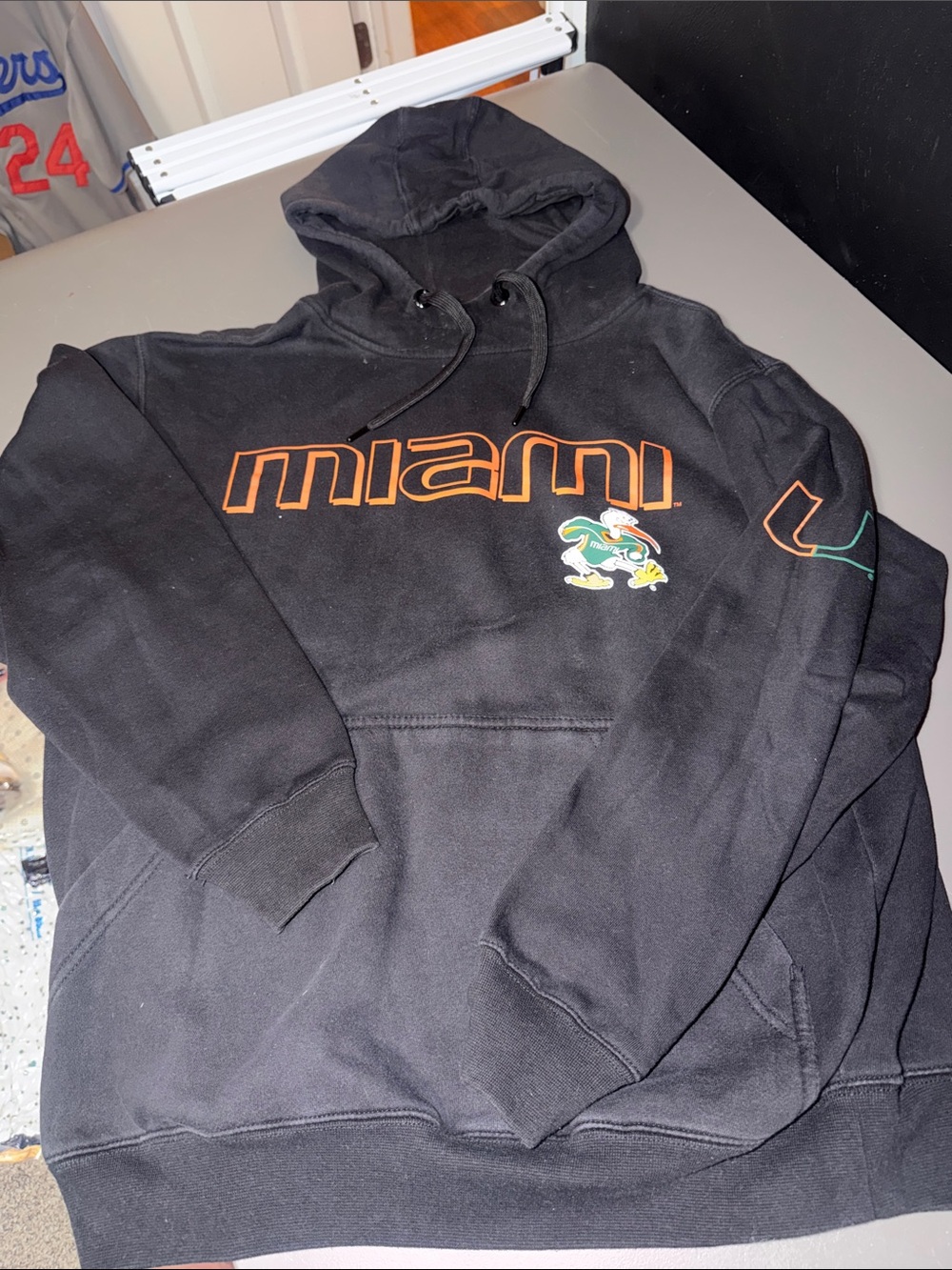 Vintage Miami Hurricanes Pullover hoodie by Champs Sports in men’s size XL